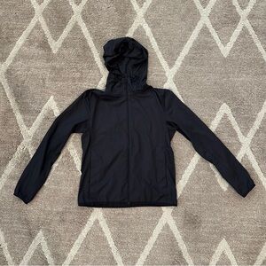 Uniqlo Women’s Pocketable UV Protection Parka Light Rain Jacket Black (fits XS)